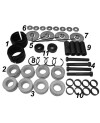 Repair kit stabilizer, rear