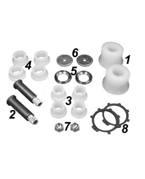 Repair kit stabilizer, rear