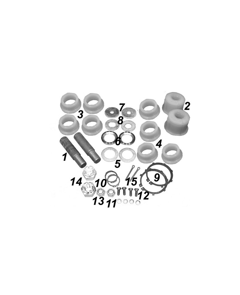 Repair kit stabilizer, rear