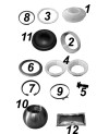 Repair kit axle rod