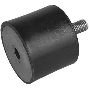 Rubber metal buffer for exhaust