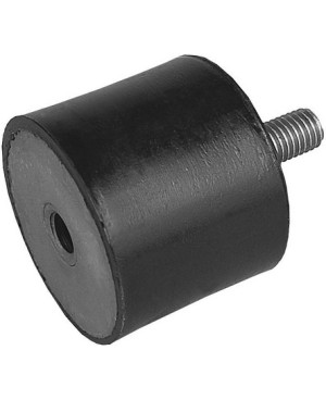 Rubber metal buffer for exhaust