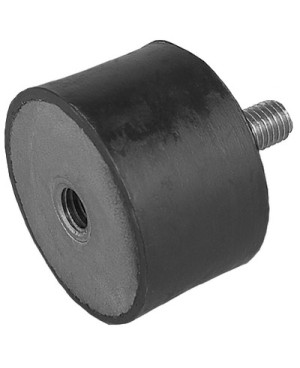 Rubber metal buffer for exhaust