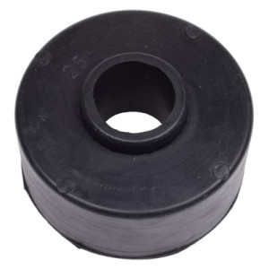 Rubber bushing, shock absorber