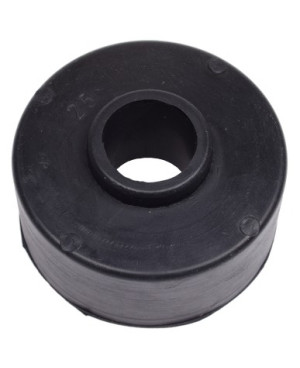 Rubber bushing, shock absorber