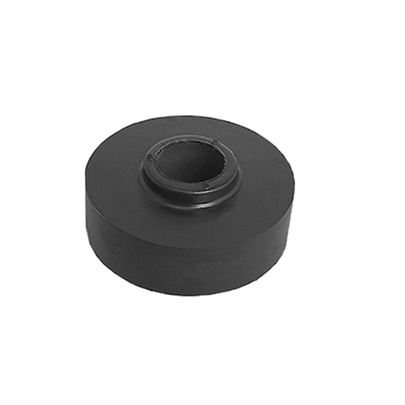 Rubber mounting, shock absorber, upper and lower
