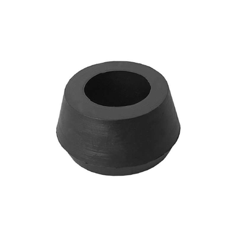 Rubber mounting, shock absorber, lower