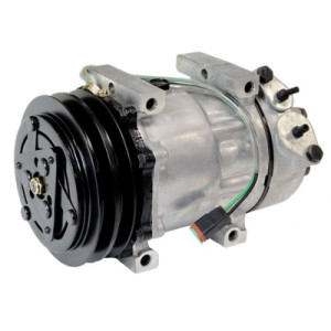 Air condition compressor with coupling