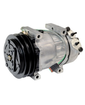 Air condition compressor with coupling