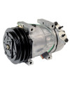 Air condition compressor with coupling