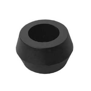 Rubber mounting, shock absorber, lower