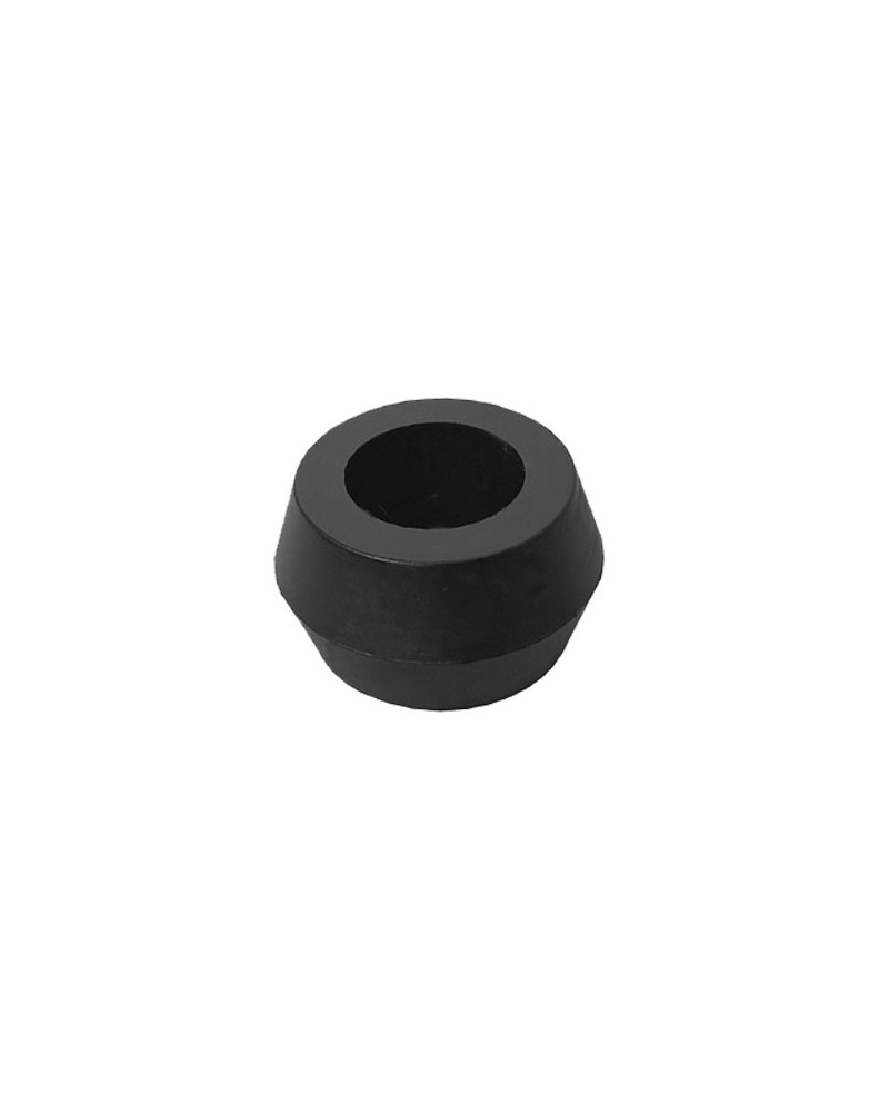 Rubber mounting, shock absorber, lower