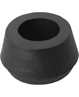 Rubber mounting, shock absorber, lower