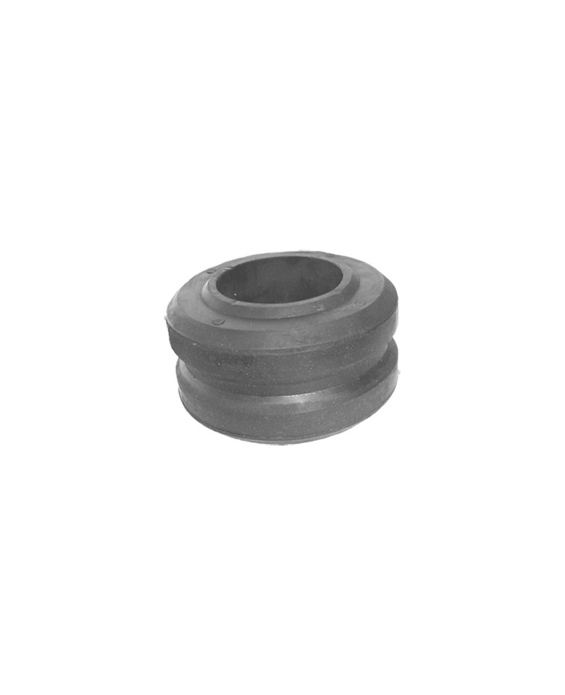 Rubber bearing, radiator, lower