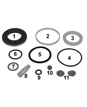 Repair kit cylinder, cabin