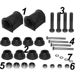 Repair kit stabilizer