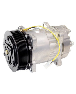 Air condition compressor with coupling