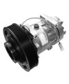 Air condition compressor with coupling