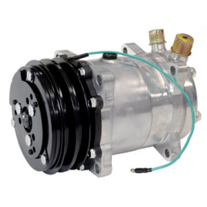 Air condition compressor with coupling