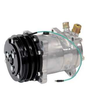 Air condition compressor with coupling