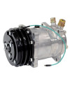 Air condition compressor with coupling