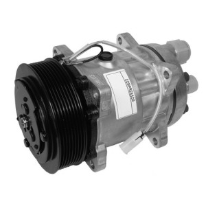 Air condition compressor with coupling