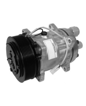 Air condition compressor with coupling