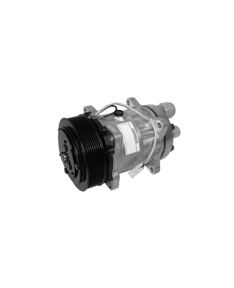 Air condition compressor with coupling