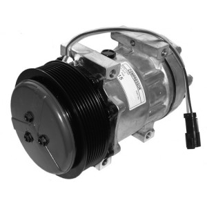 Air condition compressor with coupling