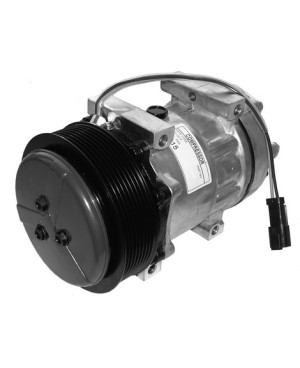 Air condition compressor with coupling