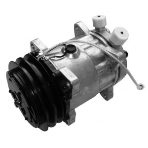 Air condition compressor with coupling