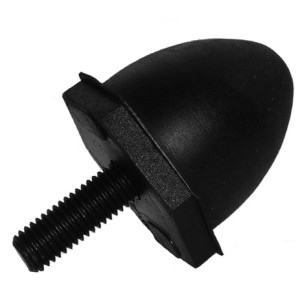 Rubber buffer for hood