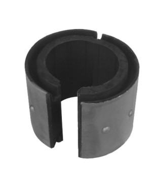 Twin bushing, stabilizer