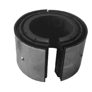 Twin bushing, stabilizer