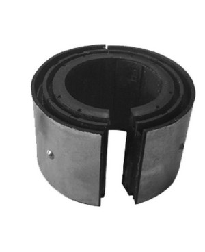 Twin bushing, stabilizer