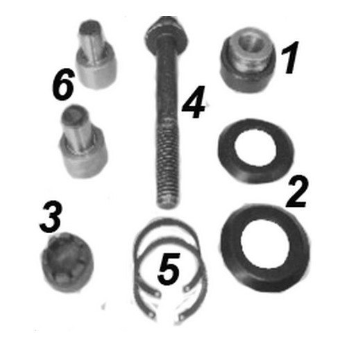 Repair kit release lever