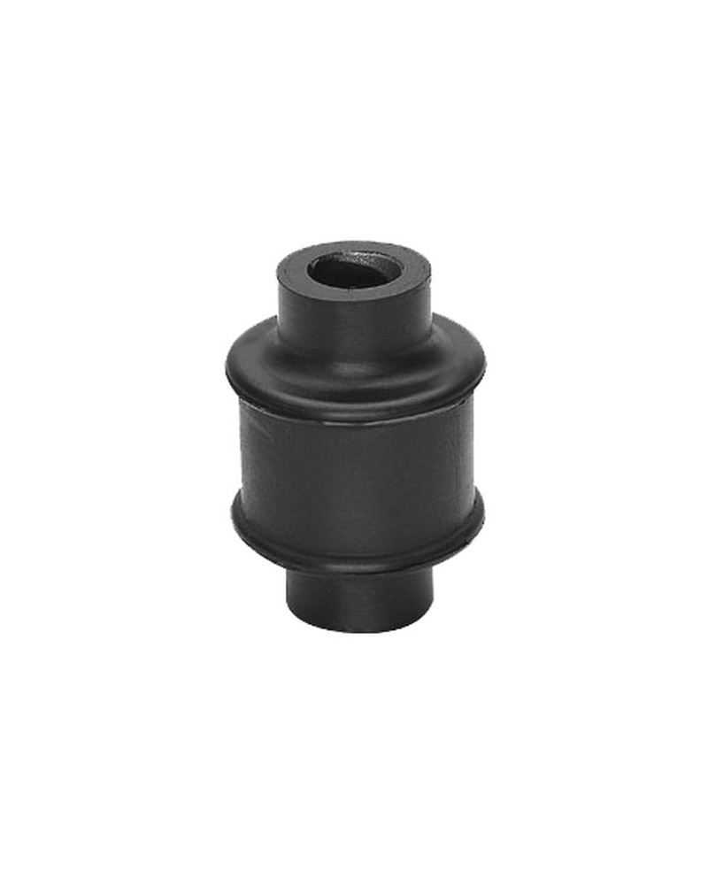 Rubber bushing, shock absorber