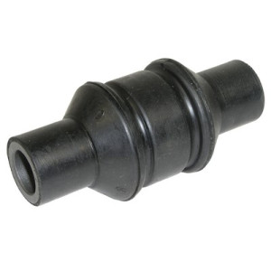 Rubber bushing, shock absorber, front and rear