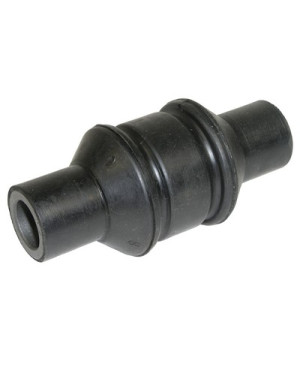 Rubber bushing, shock absorber, front and rear