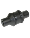 Rubber bushing, shock absorber, front and rear