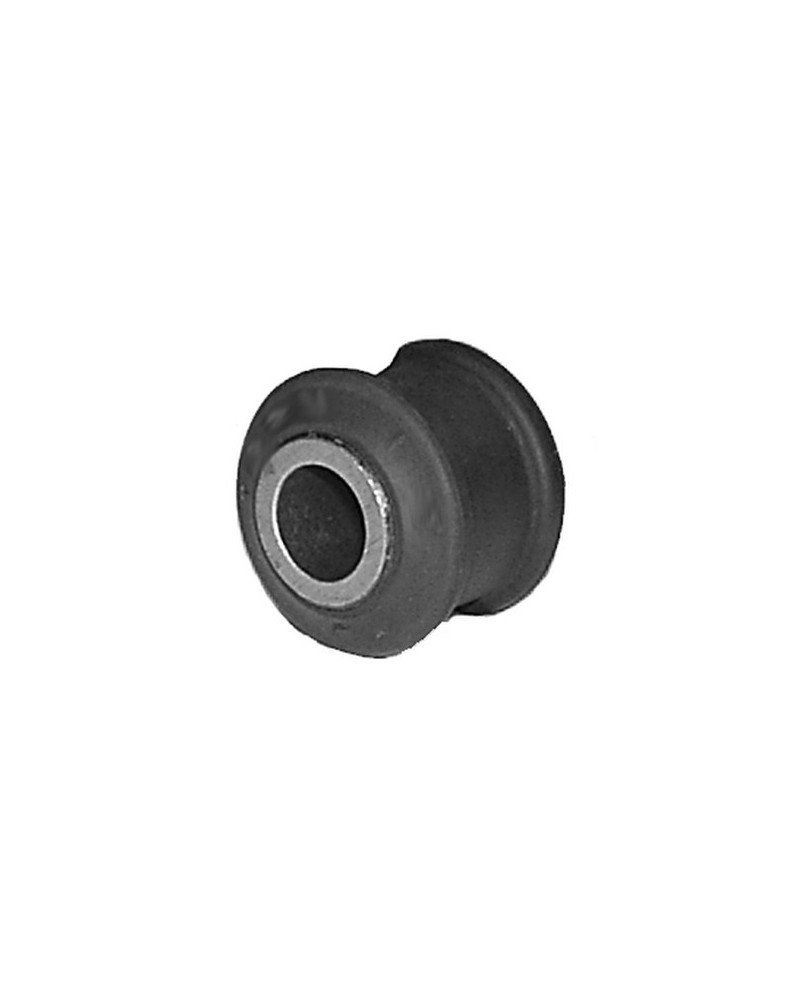 Rubber metal bushing, shock absorber